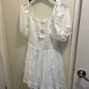 Altered state white dress NWT
